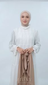 HijabZidny -  Hijab Bergo Tali  bahan Jersey Simple