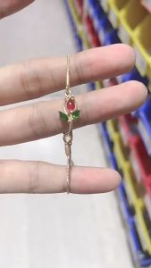 Tulip Bracelet 18K Gold Fashion Bracelet and Anklet Accessories for Women Hypoallergenic 1147b