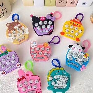 Mamibayi Mainan Penghilang Setres Game Pop It Mini Elektrik Pop Push
