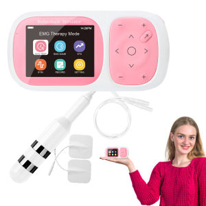 Pelvifine Kegel Toner Plus Biofeedback - Pelvic Floor Exercise Device for Toning and Strengthening Incontinence - 17 Preset Stim Programs 1 custom program 6 Biofeedback Games Full Color LCD Screen Rechargeable