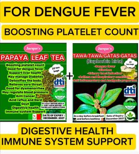 TAWA-TAWA +PAPAYA TEA PERFECT COMBINATION FOR DENGUE FEVER BOOSTING PLATELET COUNT AND UTI