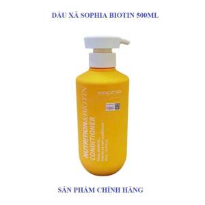 (Cty)Bộ dầu gội xả Sophia Biotin siêu dưỡng tóc bóng mượt