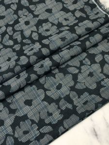 Pure Cotton Floral Print Summer Thin Shirt Womens Dress Fabric Tang Suit Material Handmade DIY Home Decorative Sponge Pad