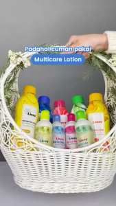 [Bundling Hemat] LIORA Multi Care Lotion Yellow ( 2 pcs ) - 600 ML | Perawatan Tubuh dengan Aroma yang Segar