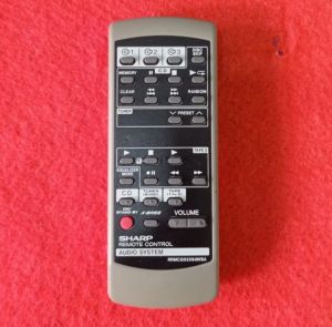 Remot Control AUDIO SYSTEM SHARP RRMCG0229AWSA Original