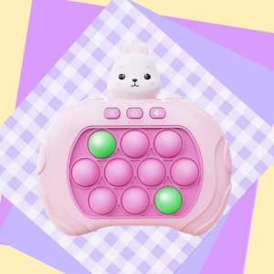Game Console Pop It Elektrik Electronic Elektronik Electric Fidget/Pop It Elektronik Mainan Fidget Pop It Electronic Quick Push Anti Stress Squishy/Free Baterai Mainan Pop It Electric Bear Bunny Owl Astronout Dino Unicorn Duck Rabbit