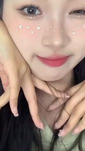 First Chioce สติ๊กเกอร์แต่งหน้า ติดทน ติดนาน เพชร ประดับ DIY Makeup Sticker