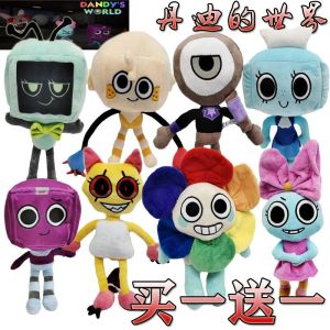 In Stock Cross-Border New Dandys World Dandys World Surrounding the Game Plush Doll Cartoon Doll