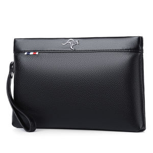 Túi Xách Da Nam 2023 Túi Xách Công Sở Thường Ngày Túi Đựng Thư Có Nhiều Khe Cắm Thẻ Túi Xách Bằng Da PU Mềm Có Khóa Kéo