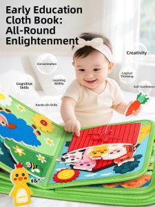 TANGJIUGONG | Tearable Chewing Educational Cloth Book