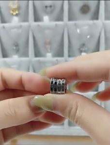 Kemstone Black Silver Plated Hoop Earrings Womens Enamel Earrings Jewelry