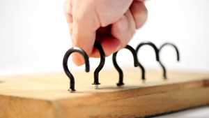 10pcs Ceiling Hooks  Screw Mug Hanger Cup Hooks Screw For Hanging Plants Wind Chimes