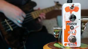 Bàn Đạp Phaser Cho Đàn Guitar Stax Bass - Hiệu Ứng Pha Tương Tự Kích Thước Nhỏ True Bypass Dành Cho Guitar Điện Chế Độ Cổ Điển Và Hiện Đại