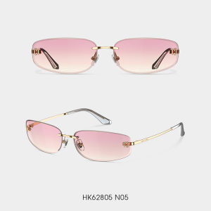 HELEN KELLER | Trendy Sun Clip Ons Frameless Color Changing Sunglasses
