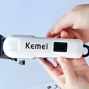 【COD/Original】Hair Clipper Original Razor Hair Cut Rechargeable Cordless LCD Monitor Barber Hair Clipper KM-809A