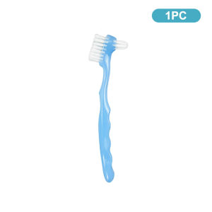 Hot 1/5Pcs Double Sided Denture Toothbrush Invisible Braces Cleaning Brush For Men Women False Teeth Brush Oral Cleaning Tools