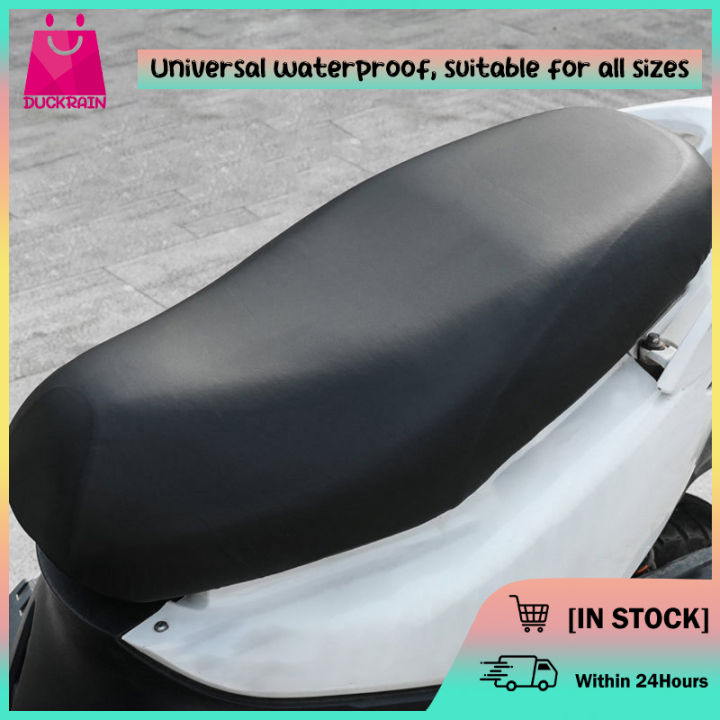 Univesal Leather Motorcycle Seat Cover Waterproof Dust Protector Anti Scratch Easy Clean Motor Seat Cushion Cover Motorbike Scooter Accessories tools