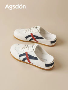 Agsdon | Spring Breathable Slip-On Half Slippers Thick Sole
