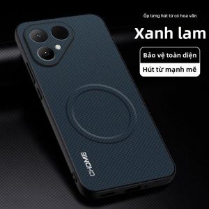 Ốp Điện Thoại Từ Tính EUCAGR Cho Tecno Pova Curve 2 Ốp Lưng Bảo Vệ Chống Sốc Bằng Silicon Với Thiết Kế Họa Tiết Lưới
