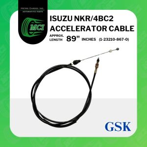 ACCELERATOR CABLE - GSK Isuzu NKR/4BC2 1-23210-867-0 truck wire 89 inches