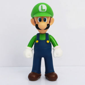 Bandai | 12cm Super Marios Cartoon Dolls Model Anime Figures Marios Creative Collectible Model Toys for Birthday Gifts