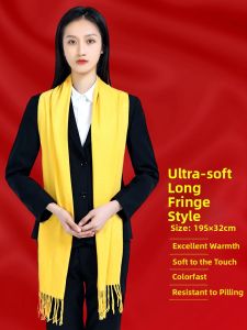 YIMAWEI | Customized Logo Embroidery Printing High-Quality Scarf