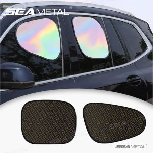 SEAMETAL Car Window Sunshade Insulation Adsorption Curtain Foldable Car Front Back Side Window Sunshade Cover Heat Sun Protection