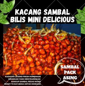 KACANG PEDAS MINI DELICIOUS ( PACK SAMBAL ASING )