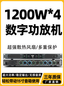 2025 New High Power Stage Karaoke Pure Sound Amplifier Machine Home KTV Specialized Stage Wedding Performance HiFi Amplifier