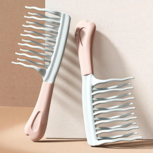 QIAOYANMEI | Anti-Straightening Tangle-Free Volumizing Curl Comb