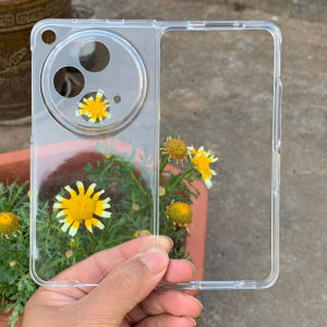 Applicable to New Arrival Oppo Find N3 Foldable Screen Matte Black Phone Case Find N2 Protective Case Transparent Ultra-Thin Protective Case Inner Shell N Hard Shell Shatter-Resistant Minimalist Men and Women Frame