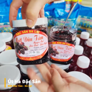 Mứt Dâu Tằm Đà Lạt Nguyên Chất Hủ 400g – Thơm Ngon Vị Tự Nhiên - Út Hà Đặc Sản