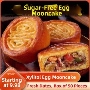 Sugar Free Xylitol Mooncakes for Diabetics