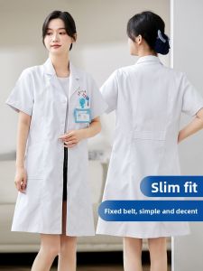 XINSILU | Lightweight Summer Lab Coat Short Sleeve