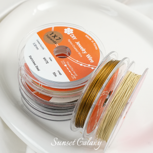 South Korea Import Gold Wire Soft Thread Steel Wire Handmade DIY String Jewelry Thread Bracelet Necklace Accessories Material