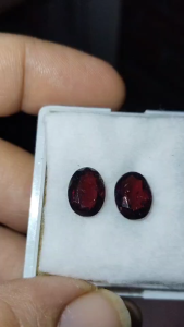 012พลอยโกเมนแท้ทรงไข่พร้อมส่ง