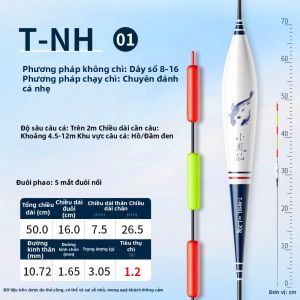 XIAOFENGXIAN | Dụng Cụ Phao Đứng Tự Do Không Chì Dùng Ban Ngày và Ban Đêm Phát Sáng Chịu đựơc Dòng Điện