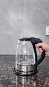 ẤM SIÊU TỐC THỦY TINH 1.7L SUNHOUSE SHD1217 - Công suất 1850Wđèn Led và màn lọc chống cặn