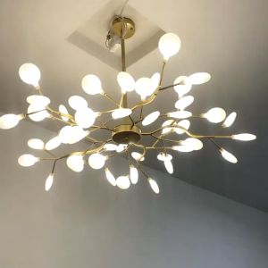 Lampu Hias Gantung Desain Kunangkunang Gaya Modern 18/30/45 kepala Antik Untuk Ruang Tamu / Kamar Tidur Termasuk bola G4 lampu cahaya hangat cc