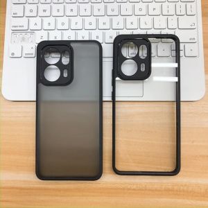 HYBRID Acrylic Clear/Matte Magnetic Phone Case for Oppo Reno 13F 12F 13 12 Pro 13 12 A5 Pro 4G 5G Cover Casing