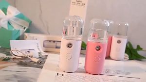Mini Nano Water Mist Sprayer Anti Virus Facial Steamer Beauty Spray USB Rechargeable