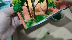Art Work DIY Foliage Woodland Scenics Long Shape Grass Diorama Build 30g