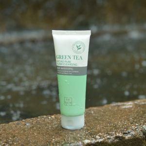 MUA 1 TẶNG 1- Sữa rửa mặt trà xanh cho da dầu mụn Hàn Quốc THE RUCY HYDRO PURE FOAM CLEANSING GREEN TEA150ml