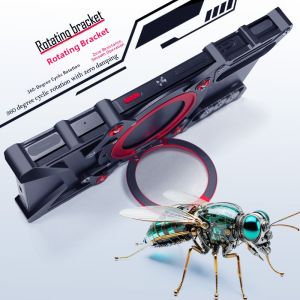 Metal Aluminum Alloy Frame Phone Case for OPPO Find Series Breathable Heat Dissipation Half Cover with Stand Ring Holder