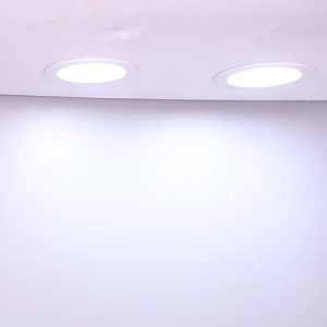 DL Led downlight ceiling light 6w / 12w / 18w / 24w Round & Square lamp two color temperatures warm light nature light