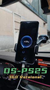 BAVIN PS25 Universal Car Phone Holder: 360° Rotation & Eco-Friendly