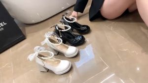 How to Choose Pearl Thick Heels & Stylish Women's High Heels