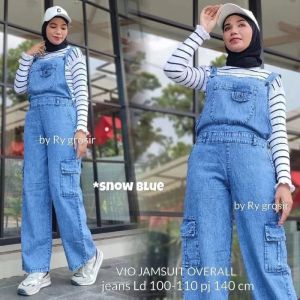 OVERALL JEANS WASH NEW/ OVERALL JEANS MURAH