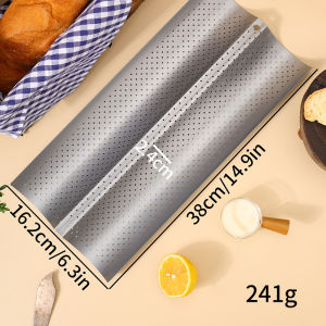 Beique Toast Box Baking Tray Baguette Mold Bread Wave Baguette Kitchen Cooking Utensils BBQ Baking Tools DIY Baking Equipment