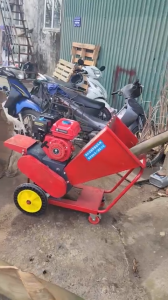 Máy băm cành cây - Máy nghiền tàu dừa